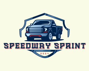 Pickup Truck Detailing logo design