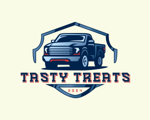 Pickup Truck Detailing logo design