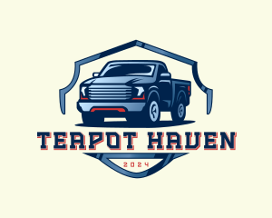 Pickup Truck Detailing logo design