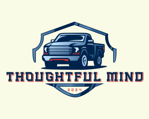 Pickup Truck Detailing logo design