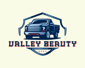 Pickup Truck Detailing logo design