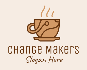 Coffee Maker Tech  logo design