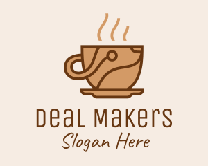 Coffee Maker Tech  logo design