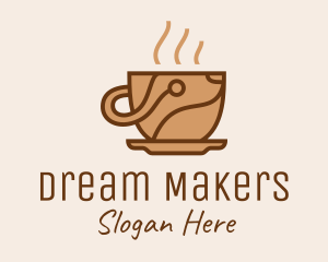 Coffee Maker Tech  logo design