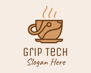 Coffee Maker Tech  logo design