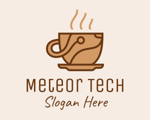 Coffee Maker Tech  logo design