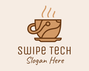 Coffee Maker Tech  logo design