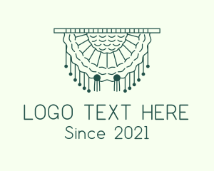 Woven Cotton Tapestry  logo