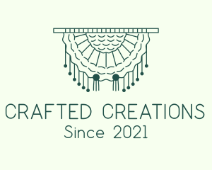 Woven Cotton Tapestry  logo design