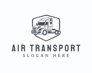 Cargo Trucking Logistic Transport logo design