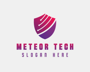 Tech Shield Cybersecurity logo design