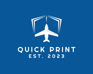 Plane Book Travel logo