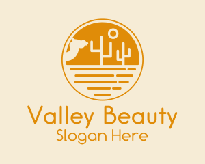 Camel Desert Valley logo design