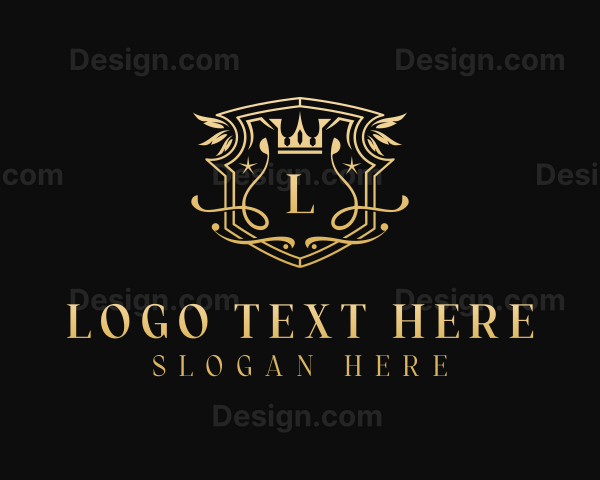 Upscale Regal Crown Logo