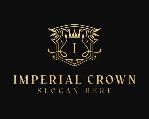 Upscale Regal Crown logo design