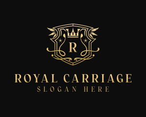 Upscale Regal Crown logo design