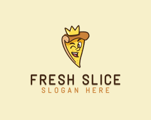 Pizza Crown Restaurant logo design