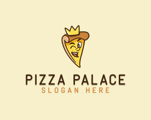 Pizza Crown Restaurant logo design