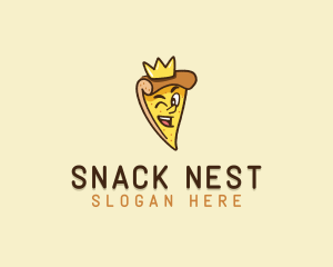 Pizza Crown Restaurant logo design