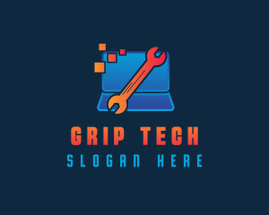 Digital Tech Lab logo design