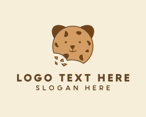 Bear Choco Chip Cookie Logo