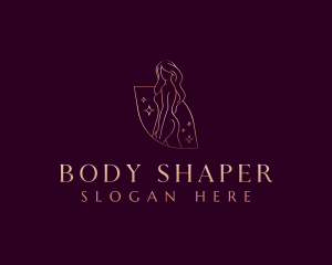 Woman Sexy Body logo design