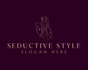 Woman Sexy Body logo design