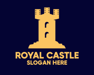 Film Castle Tower logo design