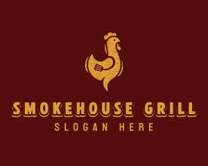 Grilled Chicken BBQ logo