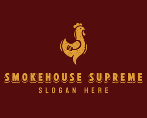 Grilled Smoked Chicken BBQ logo