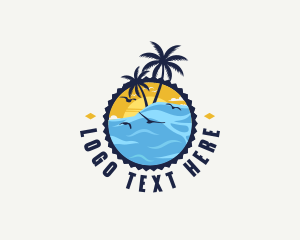 Beach Tropical Vacation logo