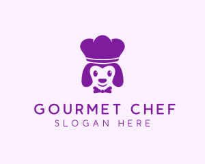 Dog Puppy Chef logo design