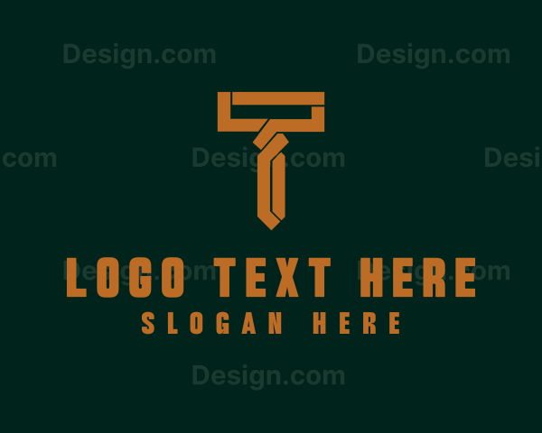 Industrial Company Letter T Logo