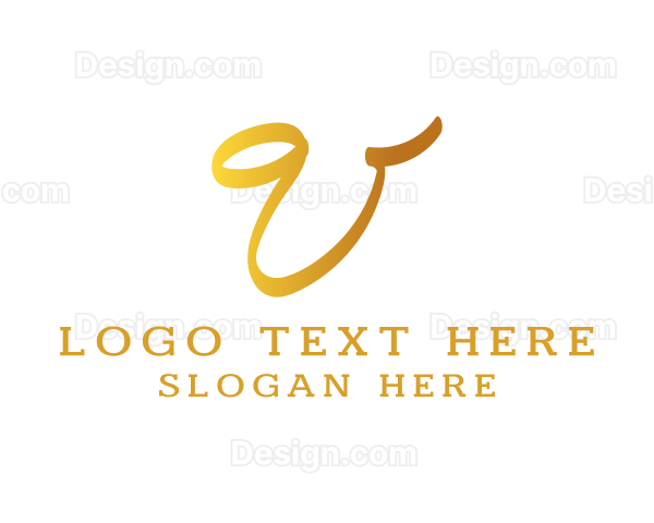 Upscale Luxury Business Logo