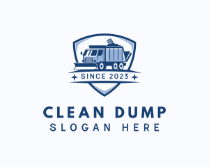 Dump Truck Bulldozer logo design