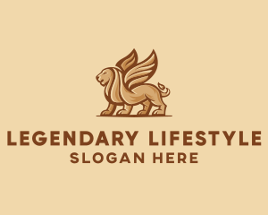Flying Lion Griffin logo