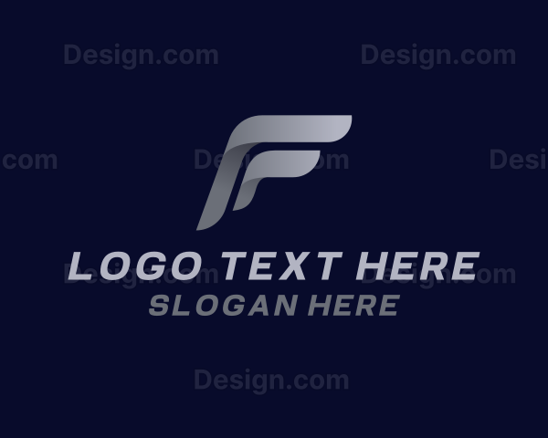 Modern Startup letter F Logo