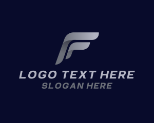 Modern Startup letter F  logo