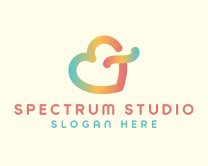 Gradient Heart Colorful logo