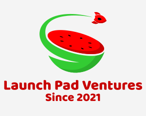 Rocket Watermelon Juice  logo design