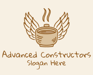 Angel Wings Coffee Logo