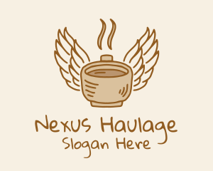 Angel Wings Coffee Logo