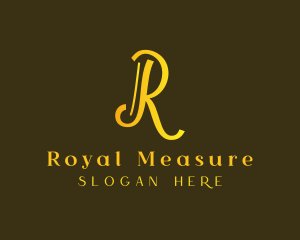 Royal Hotel Letter R logo design