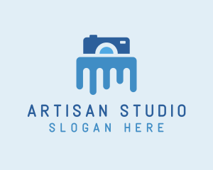 Camera Drip Studio logo design