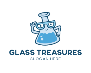 Science Flask Nerd logo