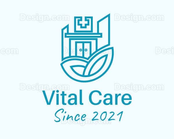 Blue Medical Hospital Logo