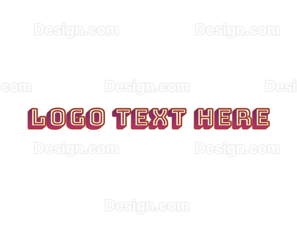 Generic Wordmark Purple Logo