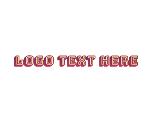 Trend - Generic Wordmark Purple logo design