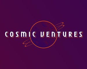 Cosmic Planet Science logo design