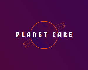 Cosmic Planet Science logo design